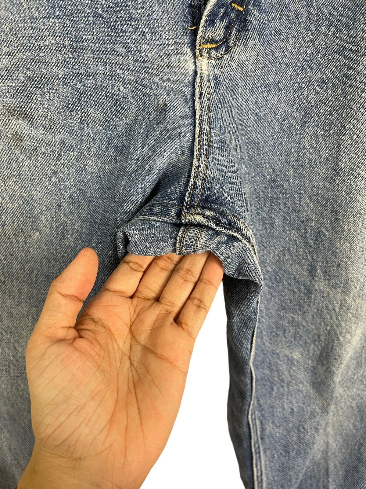 Japanese Brand × Lee 90s Lee Riders Blue Jeans Zipper Fly Jeans Size US 36 / EU 52 - 11 Thumbnail