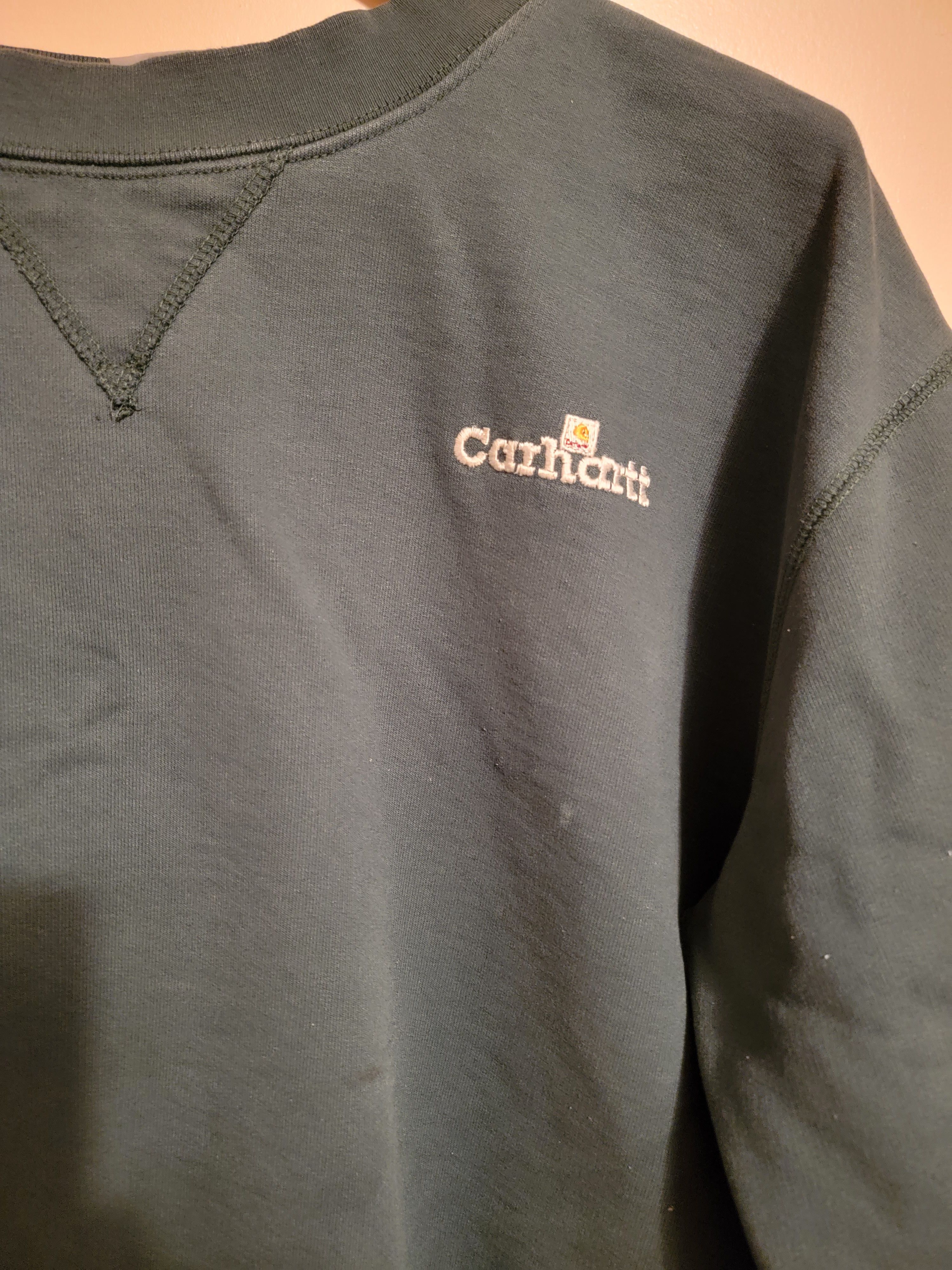 Carhartt Mens Vintage XL Green Carhartt Size US XL / EU 56 / 4 - 9 Thumbnail