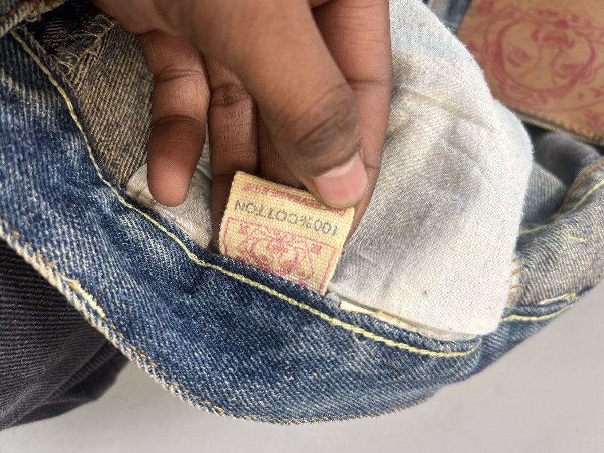 Japanese Brand Vintage Evisu inspired denim Size US 32 / EU 48 - 5 Thumbnail
