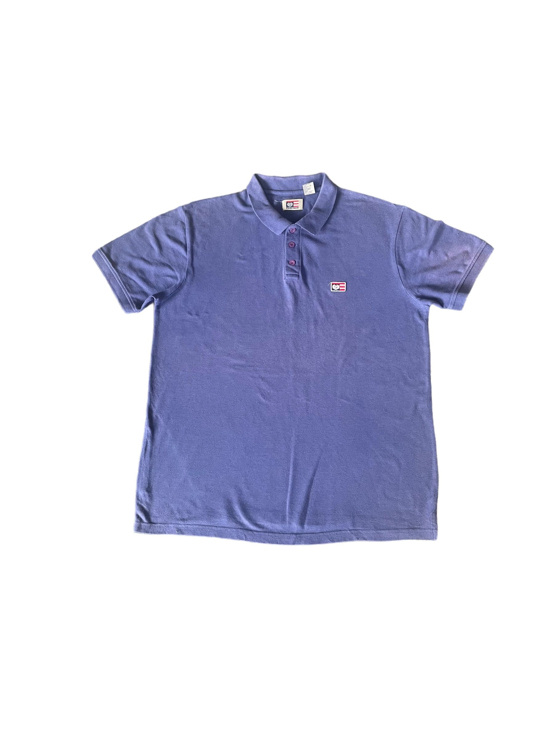 Designer × Phat Farm × Vintage Phat Farm Polo Tshirt Faded Wash Size US XL / EU 56 / 4 - 1 Thumbnail