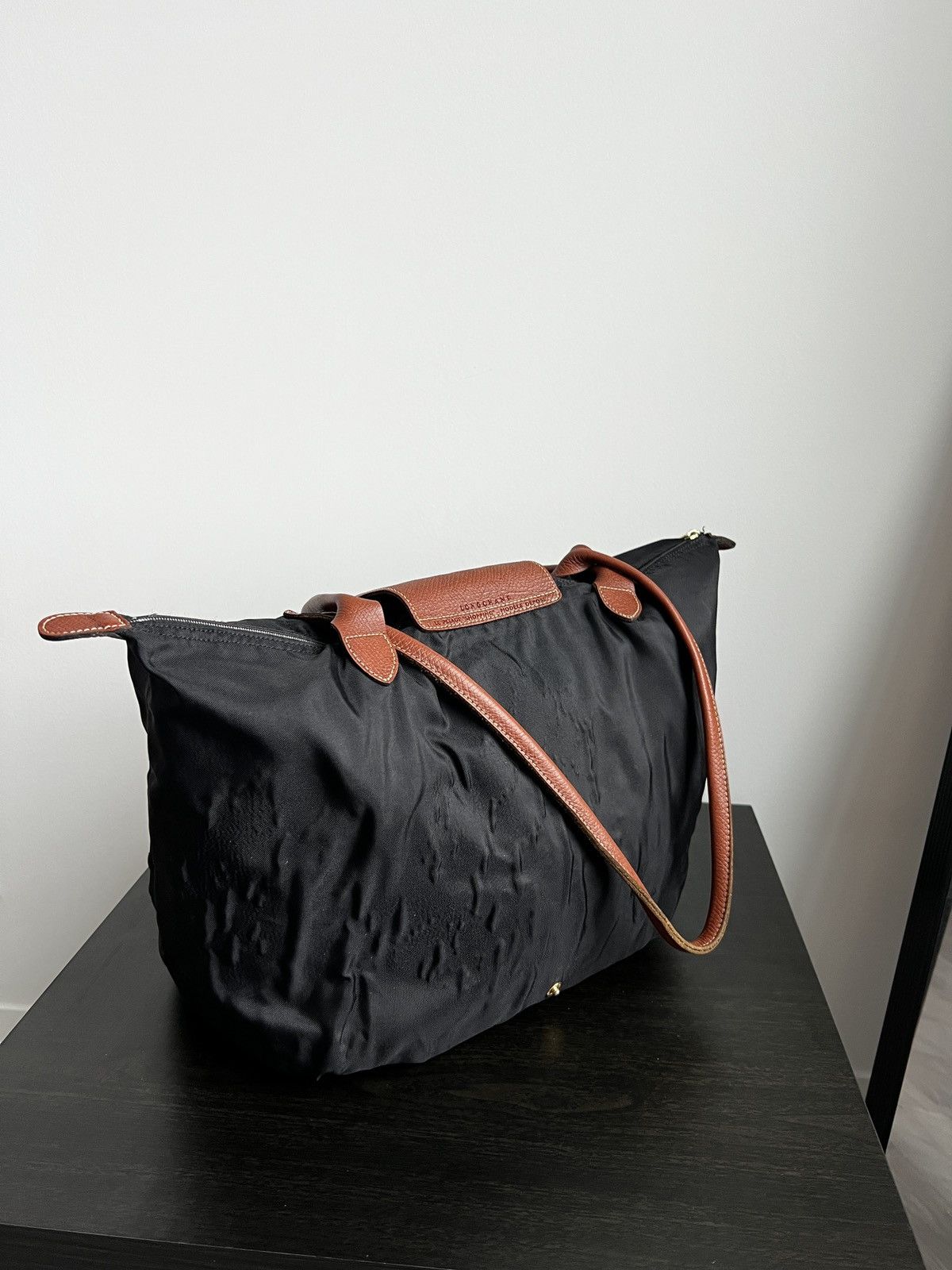 Longchamp Longchamp Medium Le Pliage Original Top Handle Bag Size ONE SIZE - 8 Thumbnail