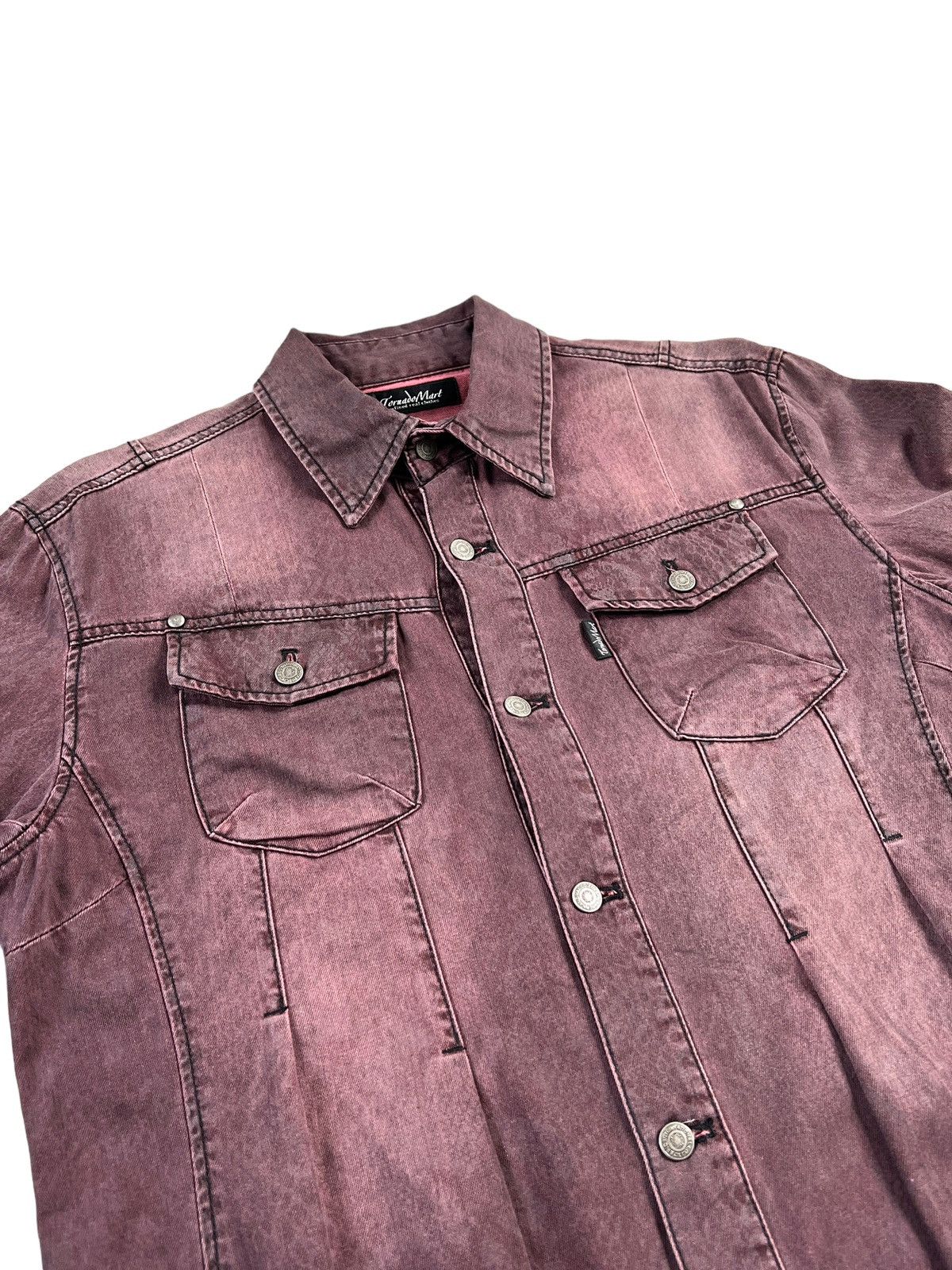 Tornado Mart Tornado Mart Snake Scales Heavy Button Shirt Size US M / EU 48-50 / 2 - 11 Thumbnail