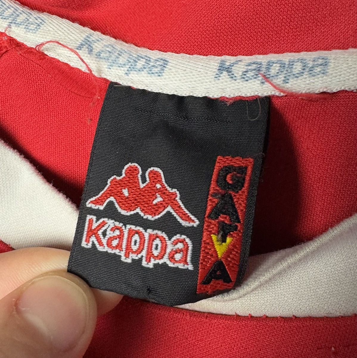 Kappa Wales 2002 2004 Home Football Shirt Soccer Jersey Kappa Size US XL / EU 56 / 4 - 8 Thumbnail