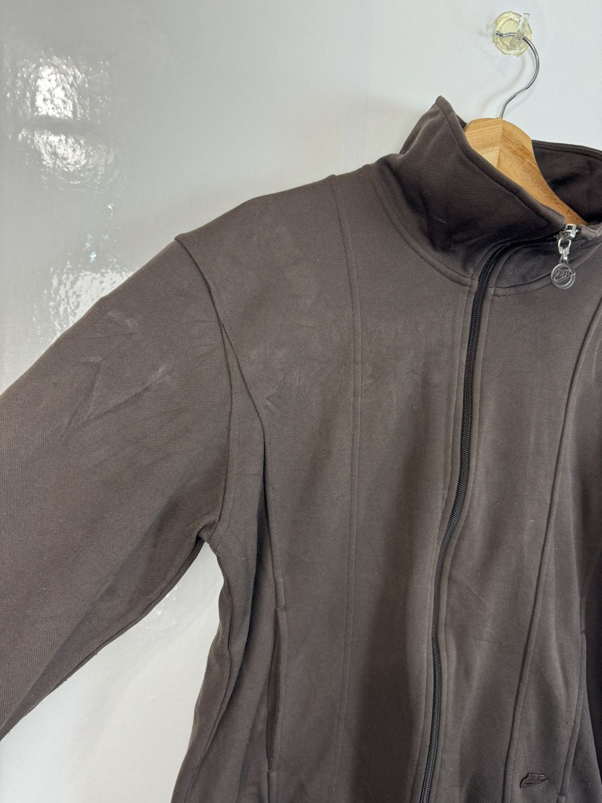 Nike × Vintage Vintage Nike Brown Jacket Size US M / EU 48-50 / 2 - 6 Thumbnail
