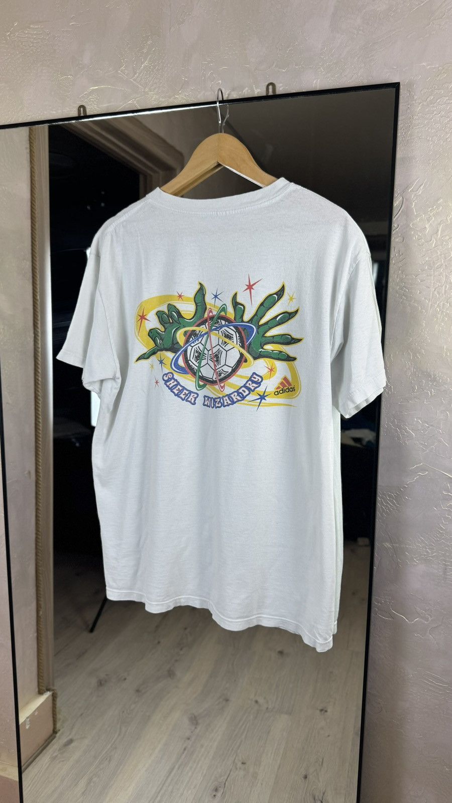 Adidas Vintage Adidas KC Wizards Sheer Wizardry Graphic Tee Size US M / EU 48-50 / 2 - 1 Thumbnail