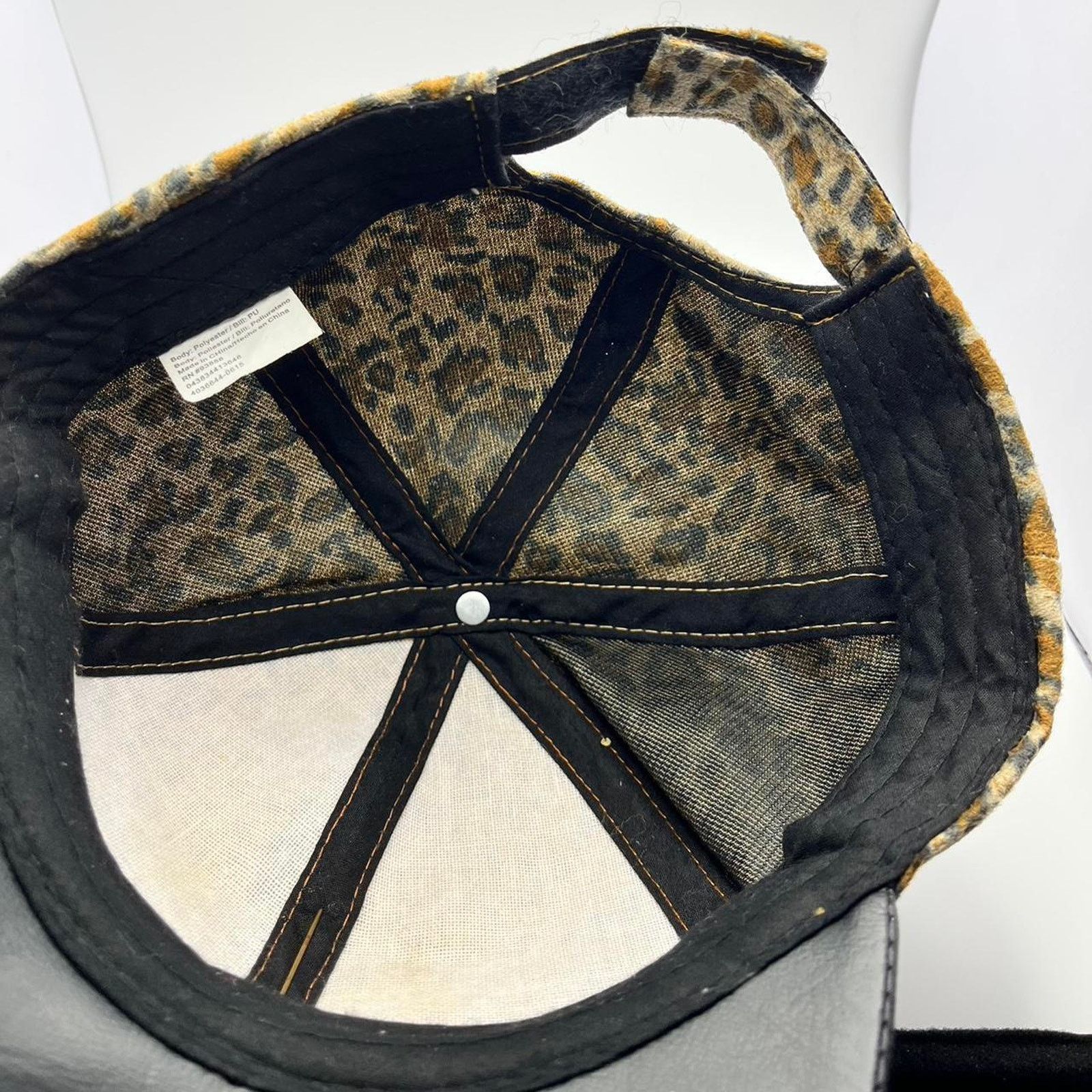 Other Womens leopard print cap Size ONE SIZE - 3 Thumbnail