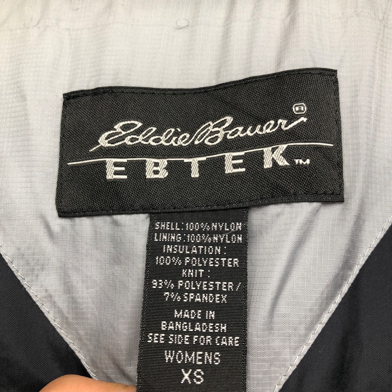 Eddie Bauer Eddie Bauer EBTEK Puffer Vest Jacket Women's XS Nylon Gray Size XS / US 0-2 / IT 36-38 - 3 Thumbnail