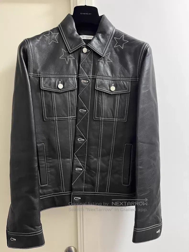 Givenchy Givenchy Lamb Leather Shirt Jacket Size US M / EU 48-50 / 2 - 1 Thumbnail