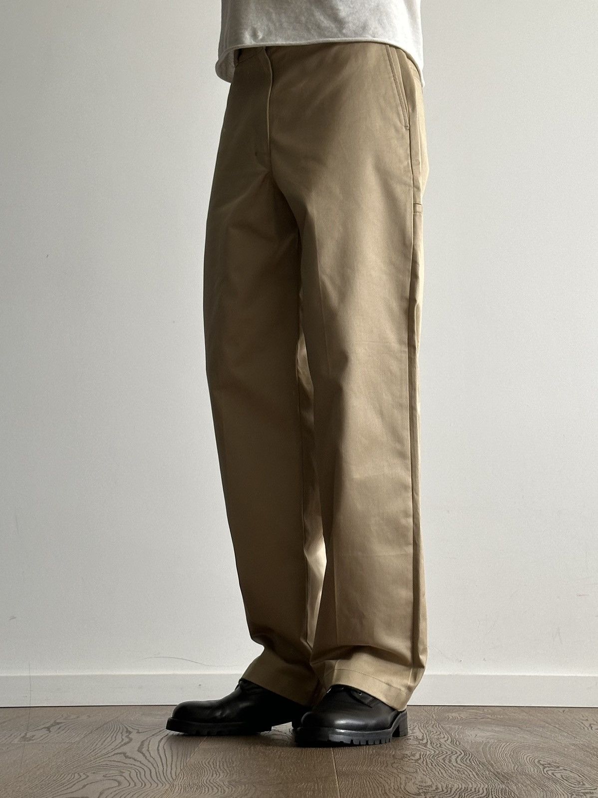 Prada Prada by Raf Simons Wide Work Pants Size US 29 - 2 Thumbnail