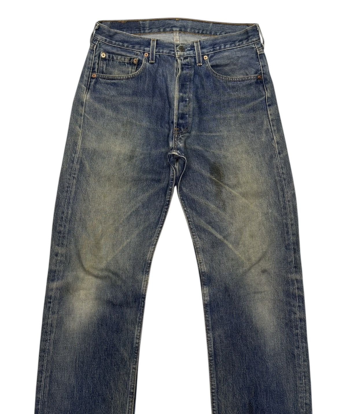 Levi's VINTAGE LEVIS 501 DISTRESSED DENIM JEANS Size US 31 - 5 Thumbnail