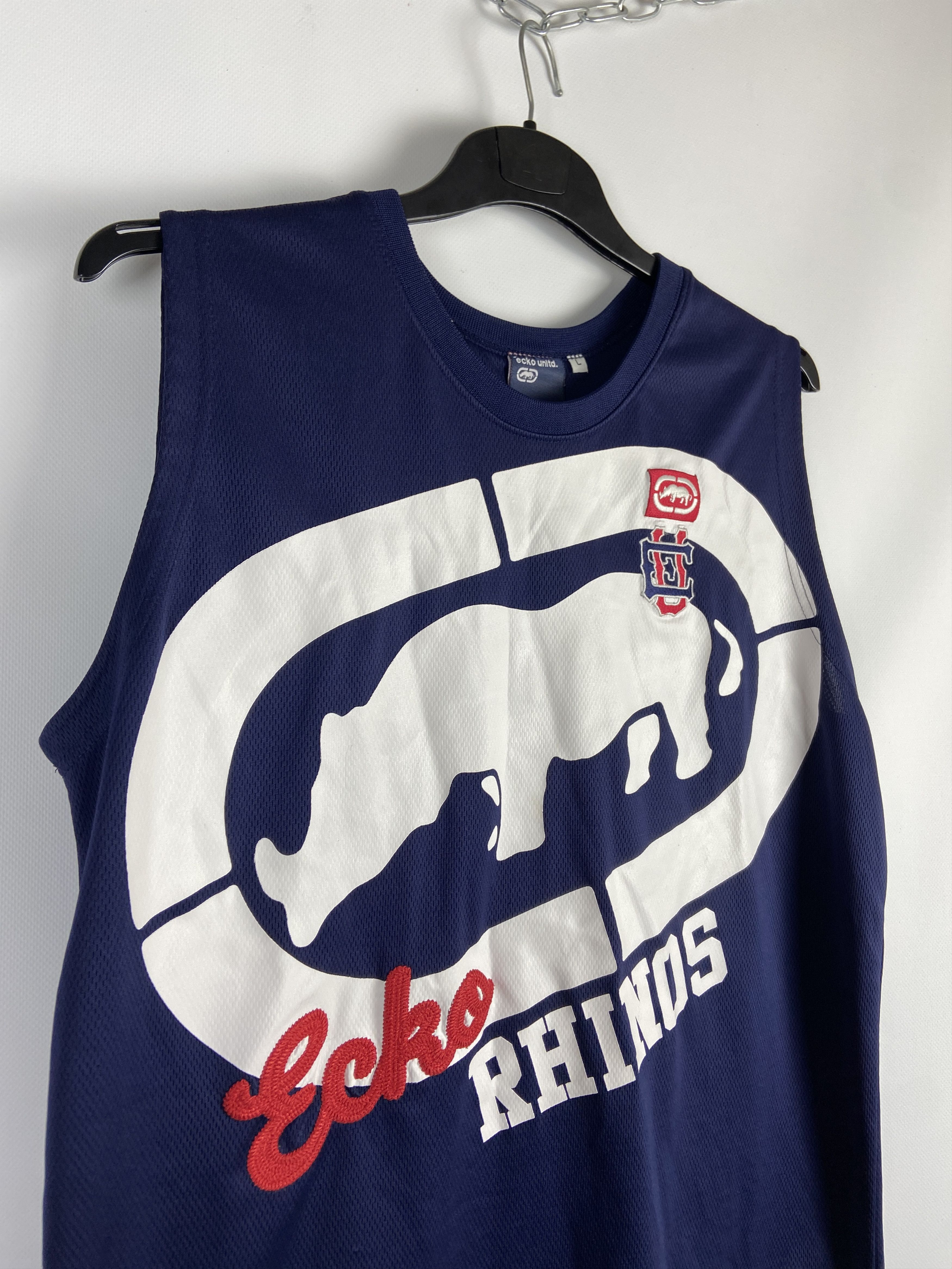 Ecko Unltd. Beautiful T-Shirt Ecko Unltd Big Print Jersey Blokecore Y2K Size US L / EU 52-54 / 3 - 4 Thumbnail