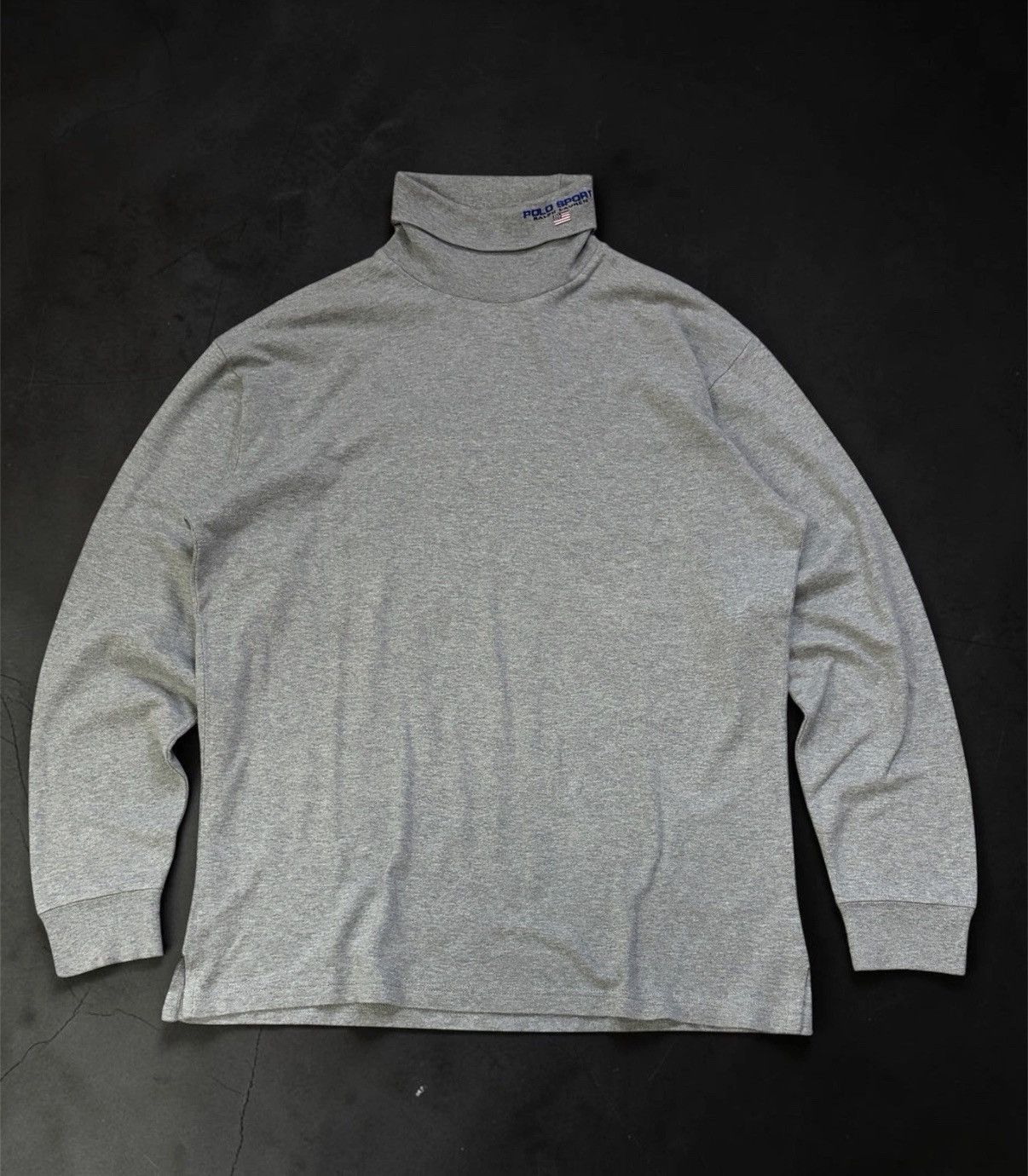 Polo Ralph Lauren Vintage 90s Polo Sport Ralph Lauren Turtleneck Long Sleeve L Size US L / EU 52-54 / 3 - 1 Thumbnail