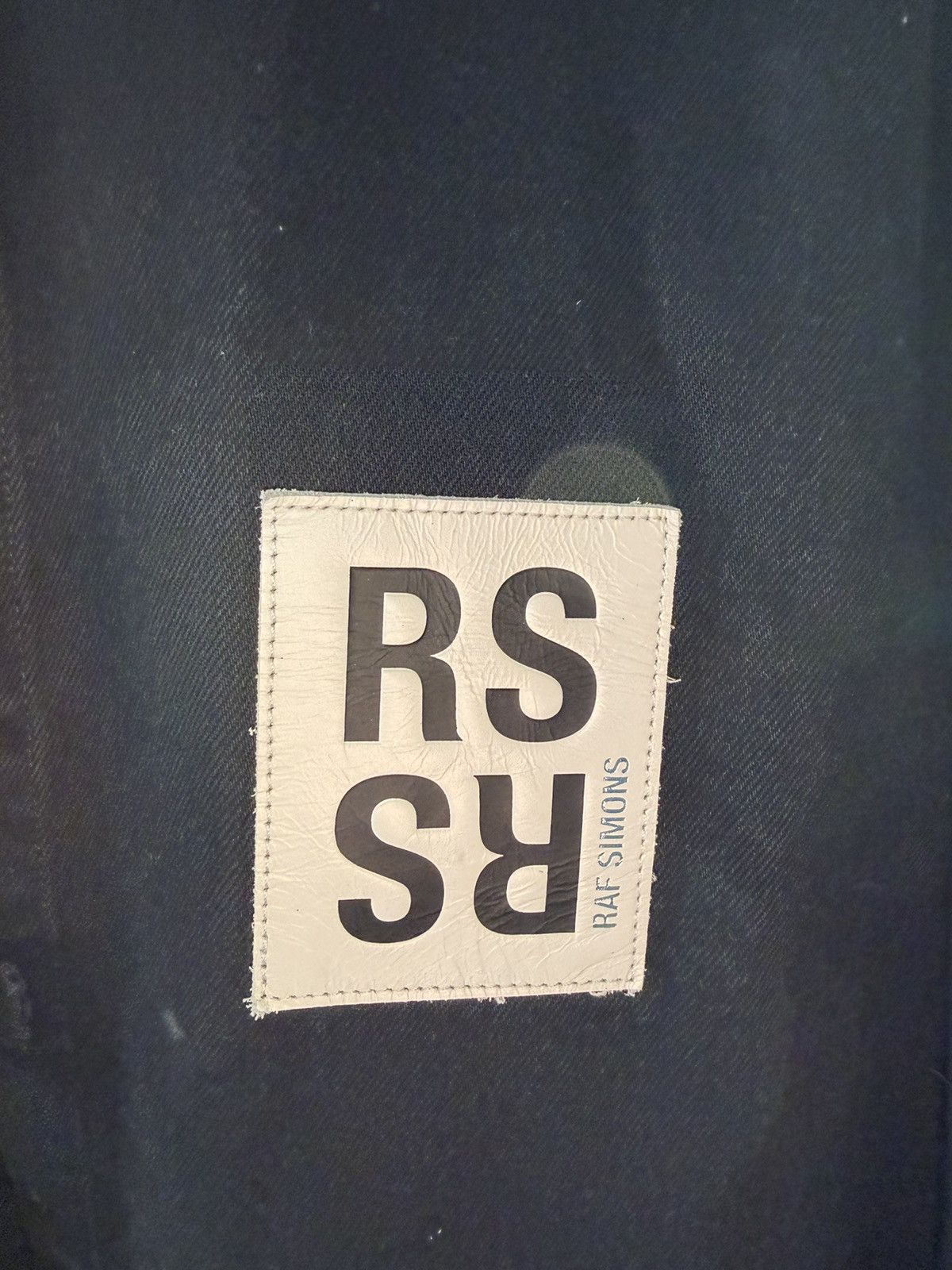 Raf Simons Black Raf Simons RS denim jacket/shirt Size US L / EU 52-54 / 3 - 2 Thumbnail