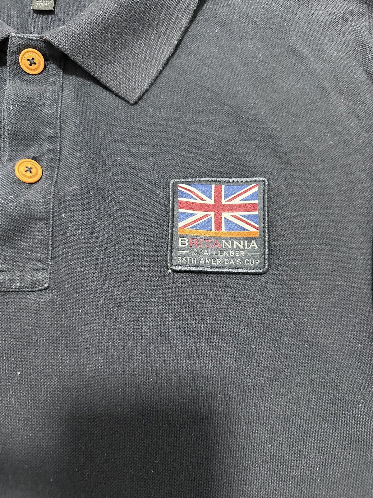 Belstaff × Designer × Vintage belstaff britannia challenger 36th america's cup polo Size US L / EU 52-54 / 3 - 5 Thumbnail