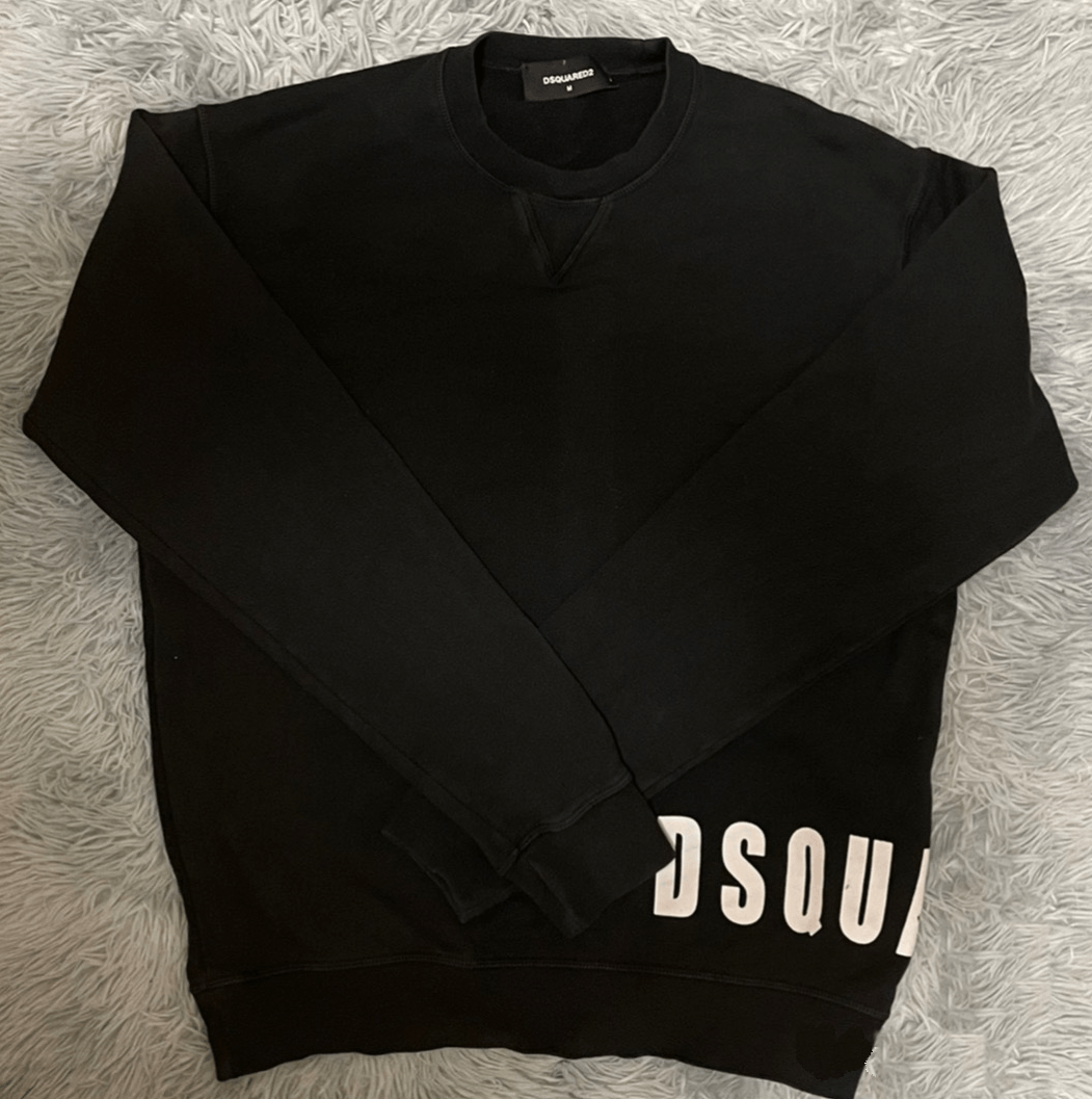 Dsquared2 DSQUARED2 black sweatshirt size M Size US M / EU 48-50 / 2 - 2 Thumbnail