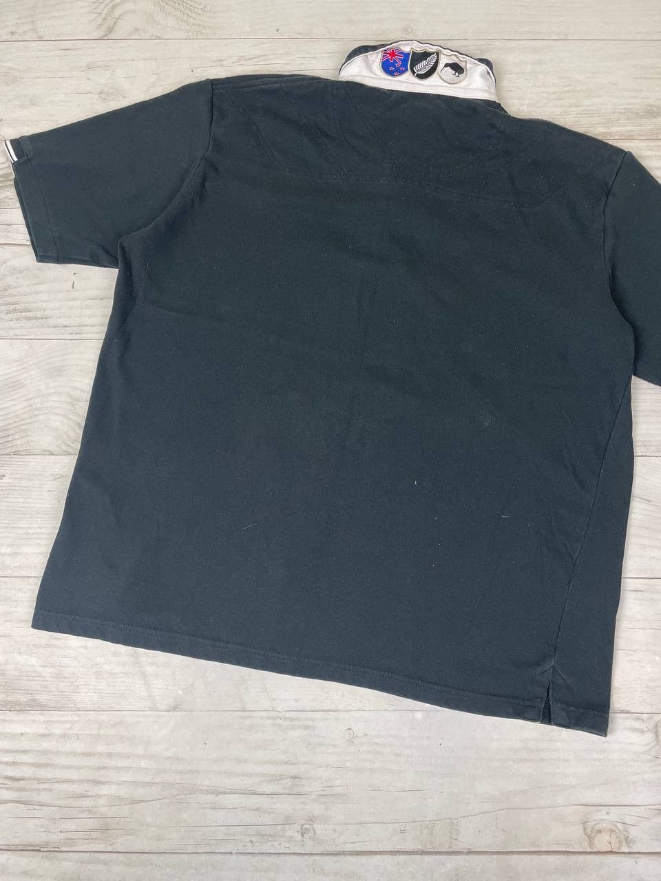 Cotton Traders Vintage Cotton Traders All Black New Zealand Rugby Shirt Size US XXL / EU 58 / 5 - 13 Thumbnail