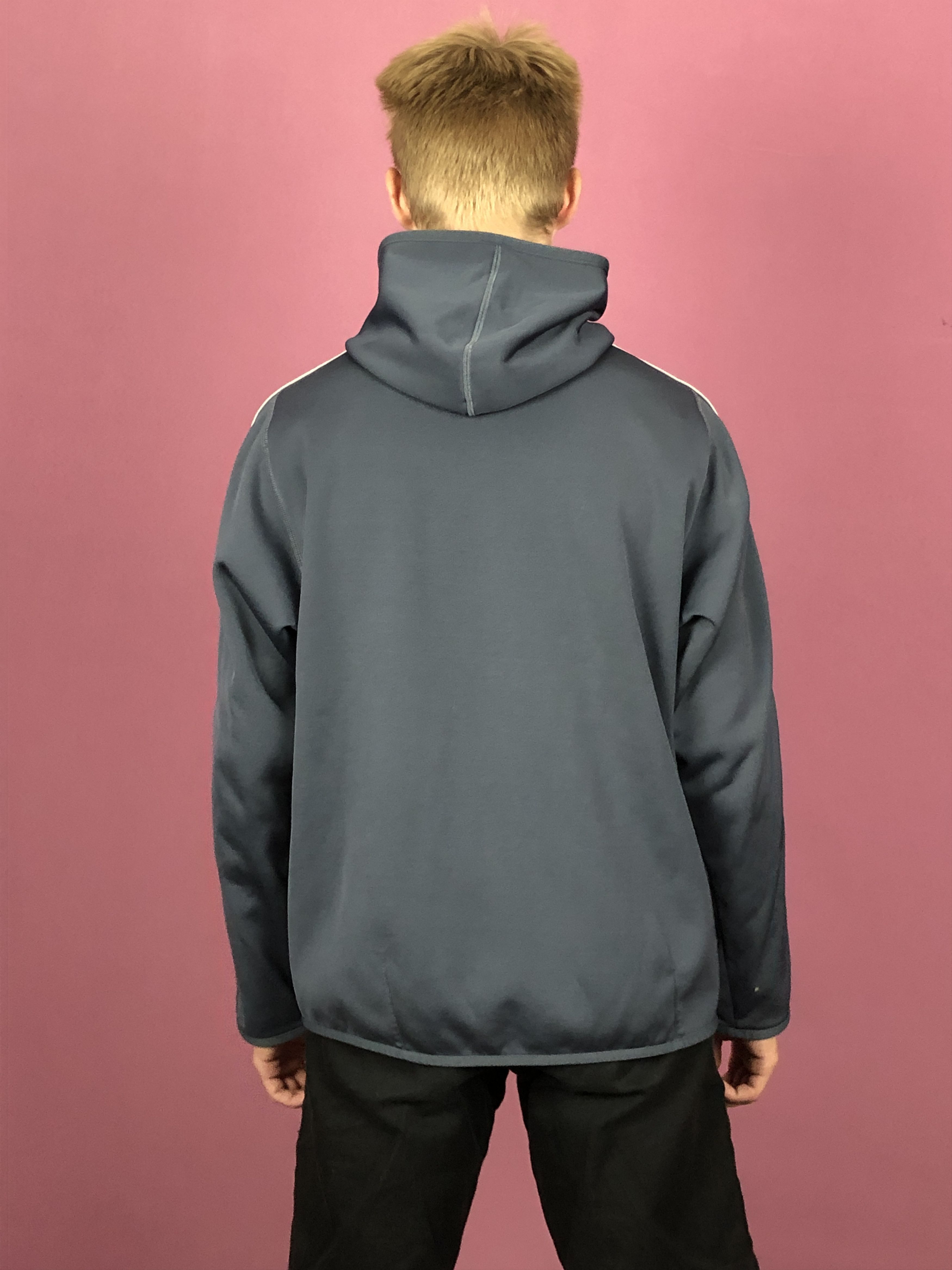 Adidas × Vintage Adidas Vintage Men's Track Zip Hoodie - L Size US L / EU 52-54 / 3 - 3 Thumbnail