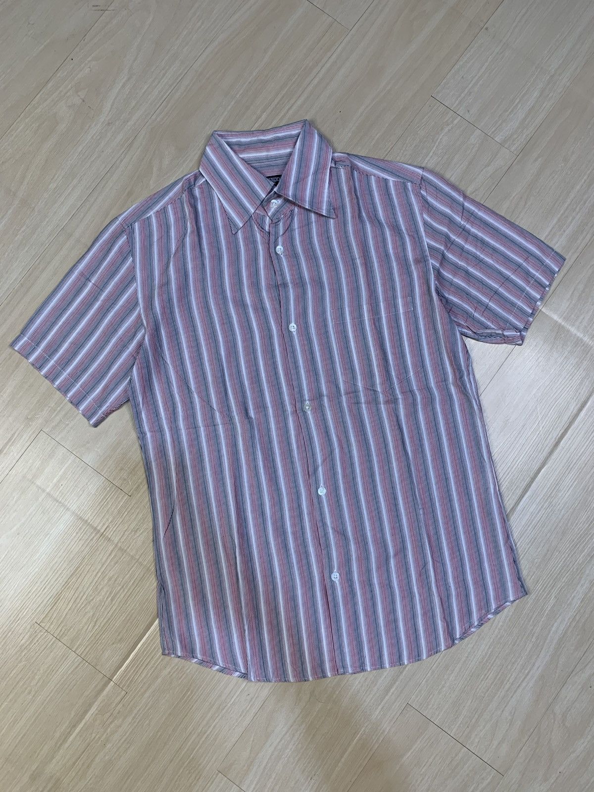 Tornado Mart Tornado Mart Stripe Shirt Size US L / EU 52-54 / 3 - 4 Thumbnail