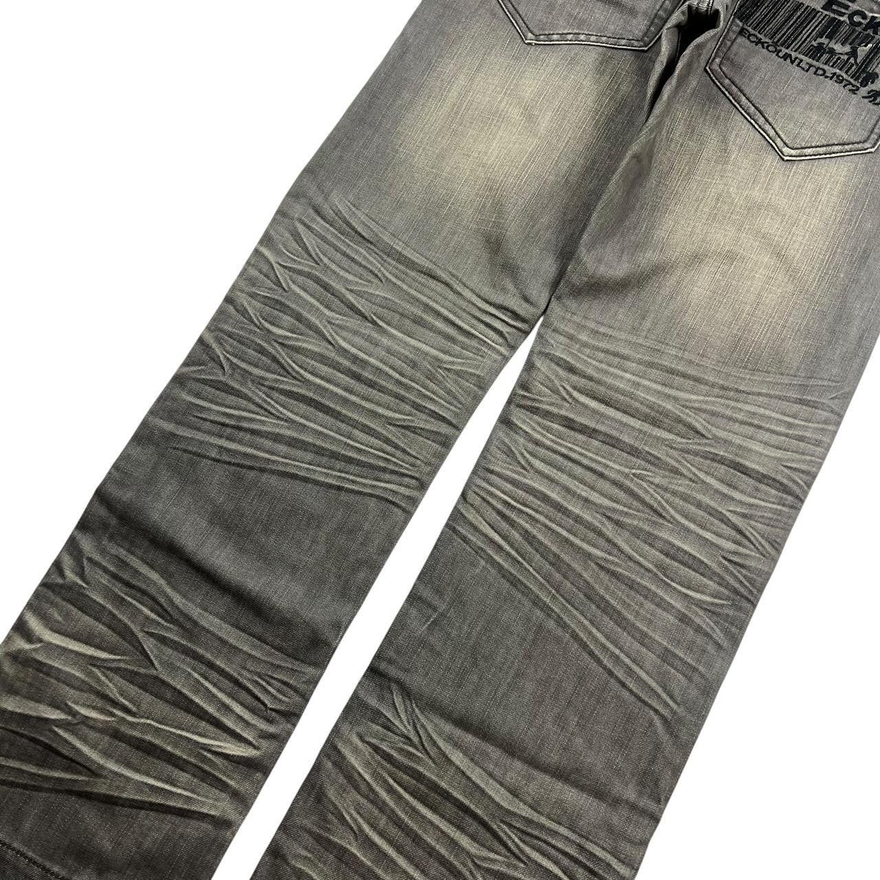 Ecko Unltd. Vintage Ecko Unltd Embroidered Jeans - Waist 31 Size US 31 - 5 Thumbnail