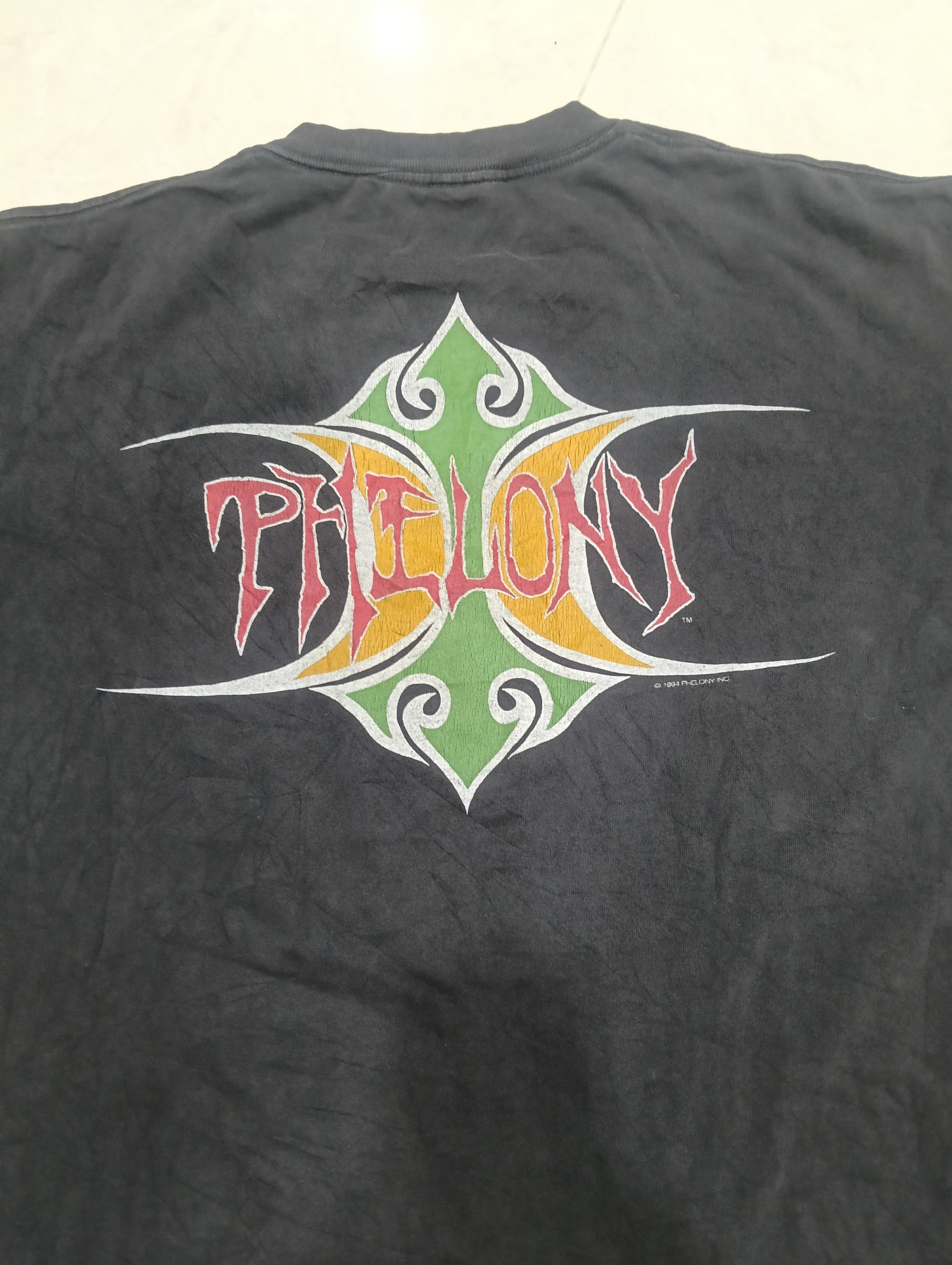 Band Tees Vintage Phelony 1994 Size US XL / EU 56 / 4 - 1 Thumbnail