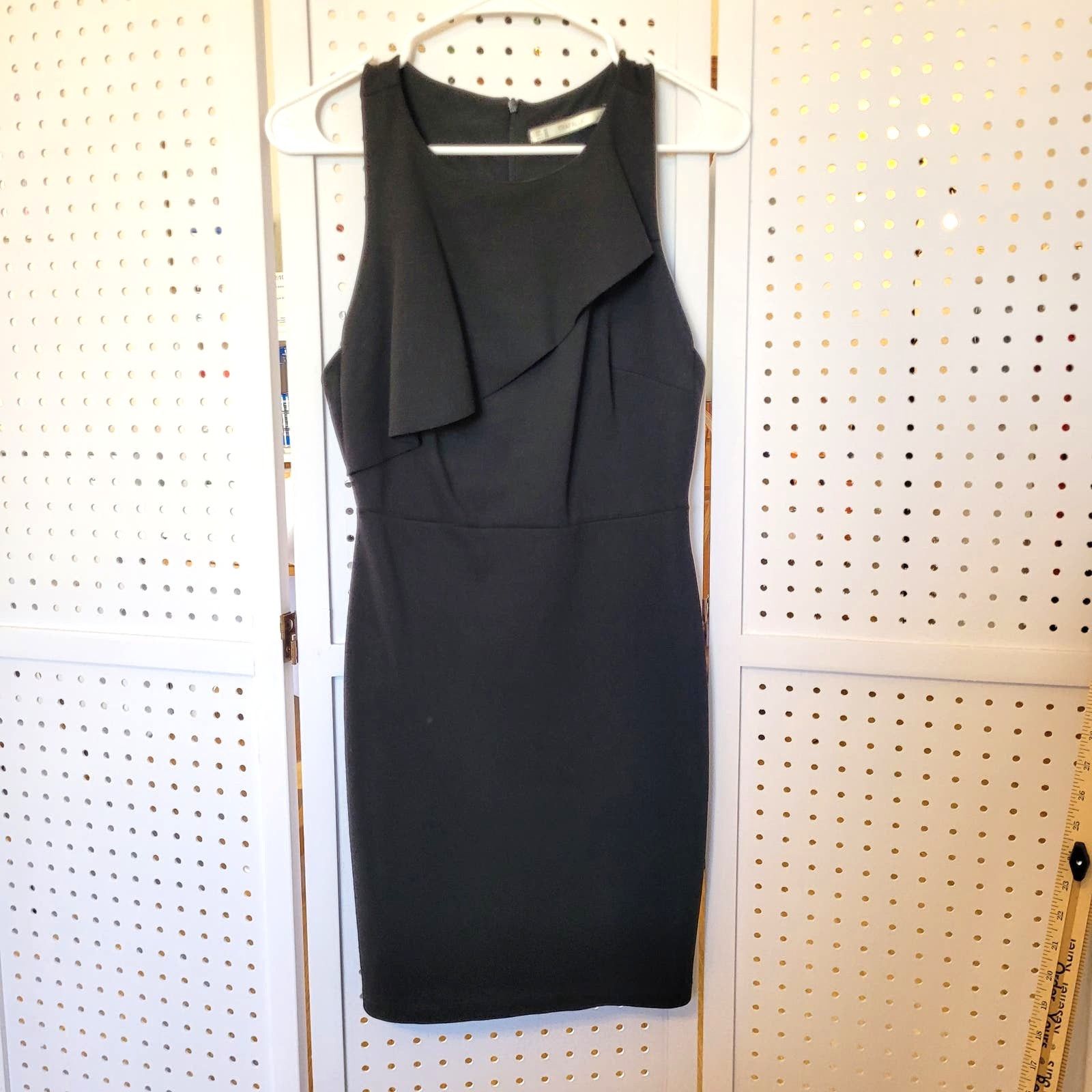 Zara TRAFALUC Zara Women's Dress M Black Mini Bodycon Sleeveless Size M / US 6-8 / IT 42-44 - 1 Thumbnail