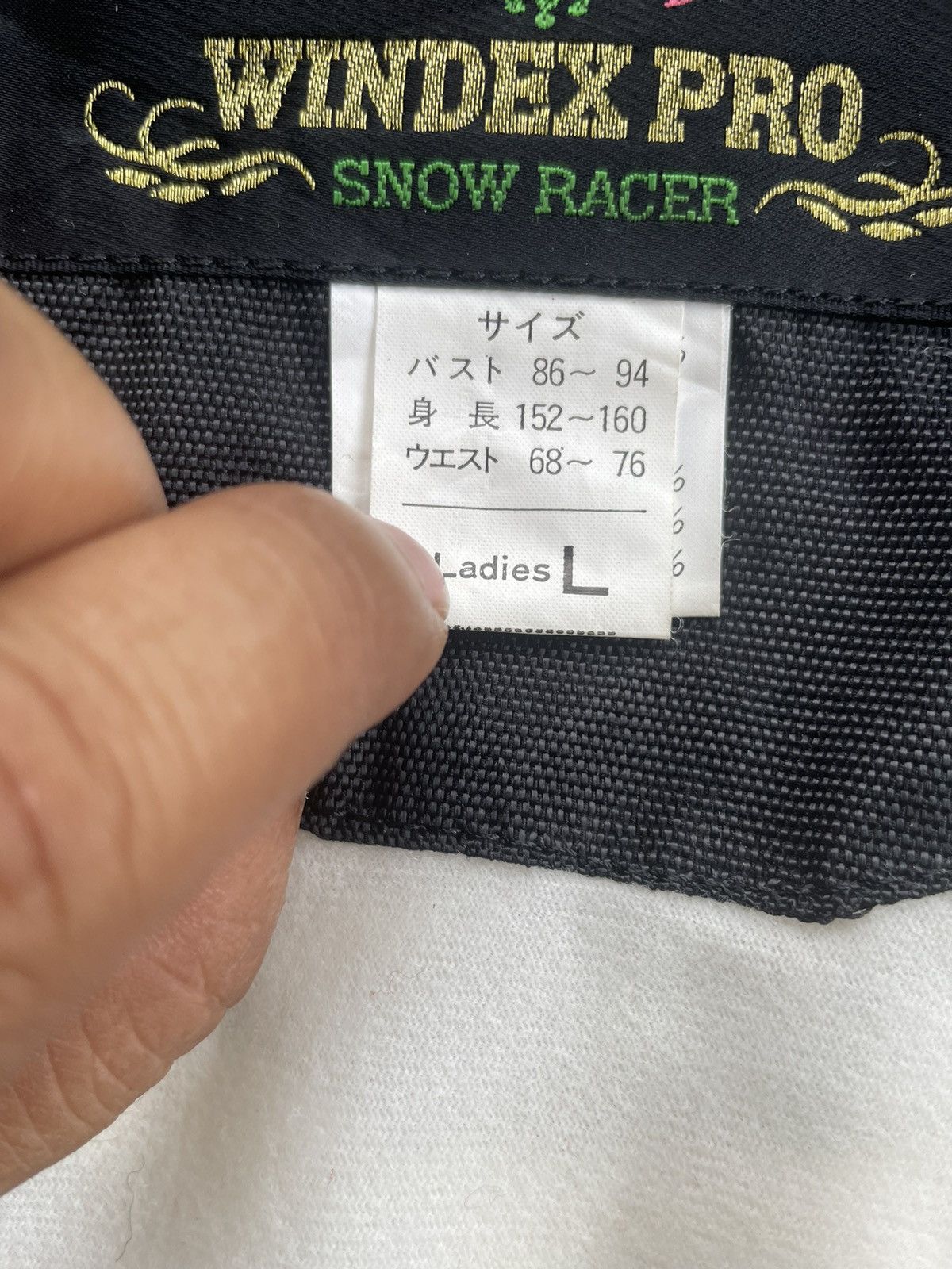 Vintage Vintage Windex Pro Snow Racer Jacket Size L / US 10 / IT 46 - 12 Thumbnail