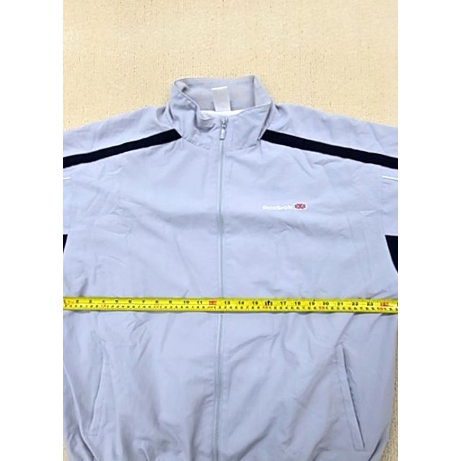 Reebok Reebok Men's Grey Track Jacket M Full Zip Union Jack Size US M / EU 48-50 / 2 - 7 Thumbnail