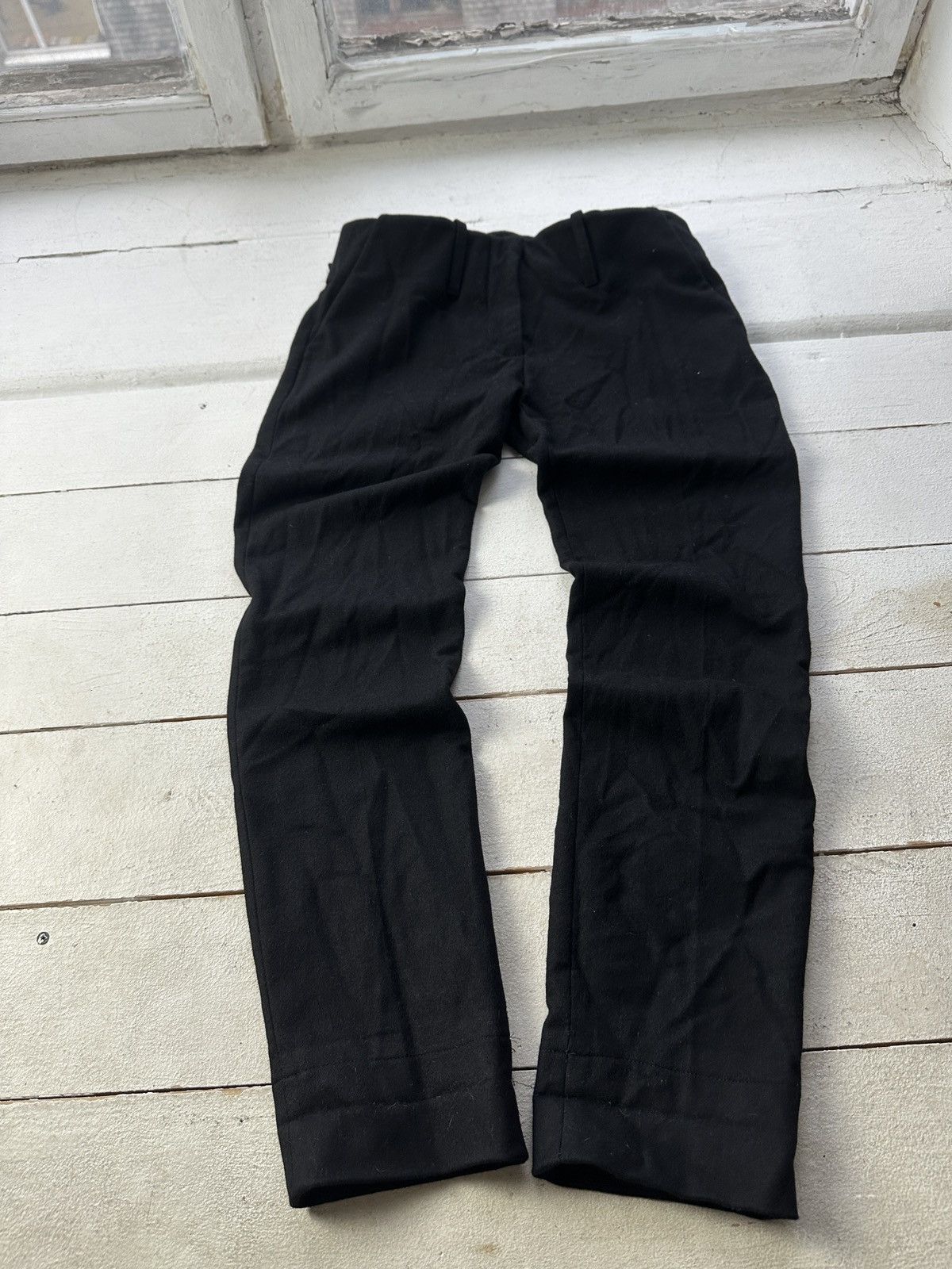 Acne Studios 🚨Vintage ACNE WOOL PANTS BLACK Pants luxury RARE Size 27" / US 4 / IT 40 - 1 Thumbnail
