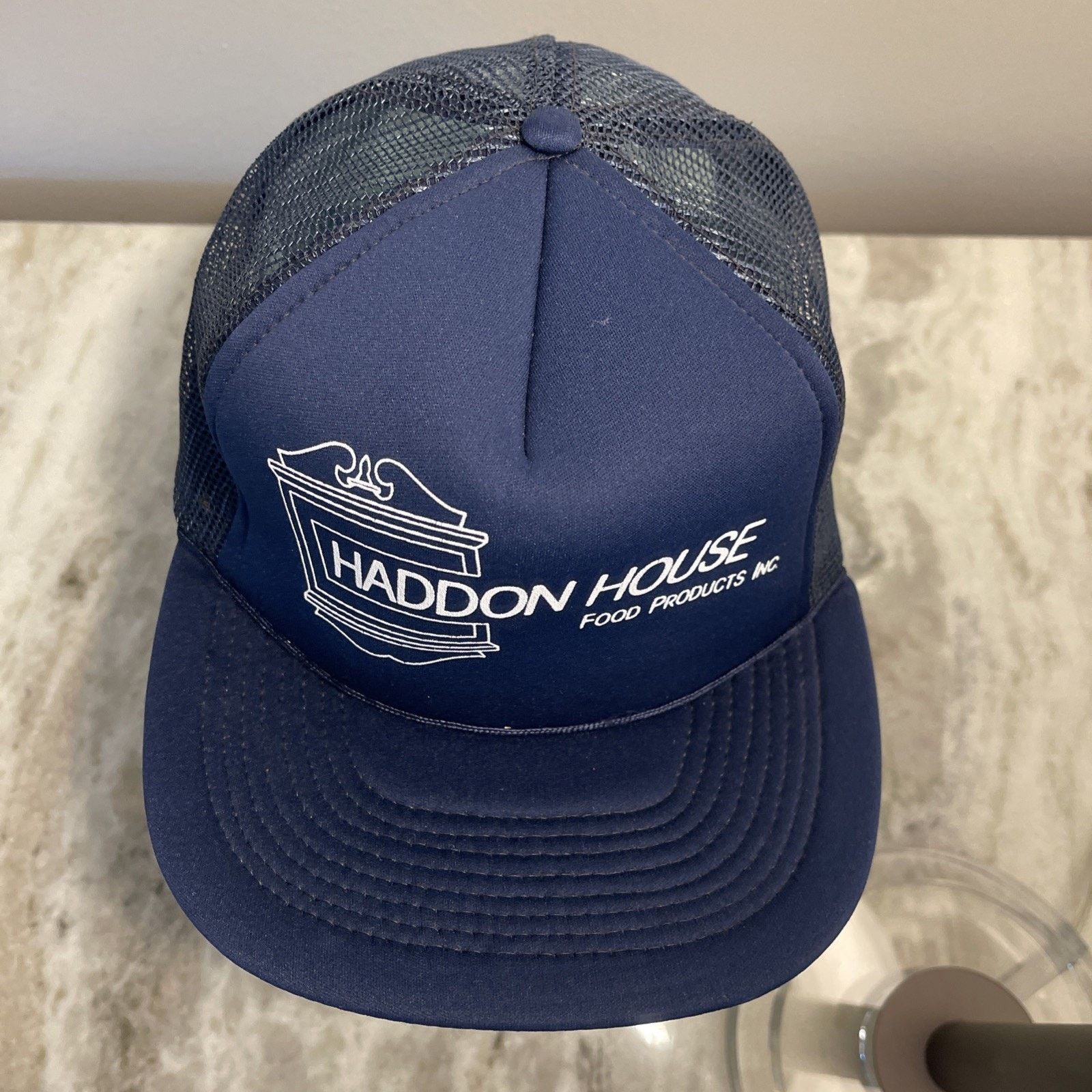 Vintage Haddon House Food Products Hat Vtg Snapback Trucker Cap NWOT Size ONE SIZE - 3 Thumbnail