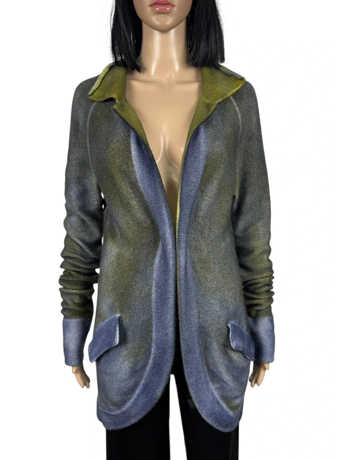 Other F Cashmere Rare 100% Cashmere Printed Cardigan size XS Size XS / US 0-2 / IT 36-38 - 2 Thumbnail