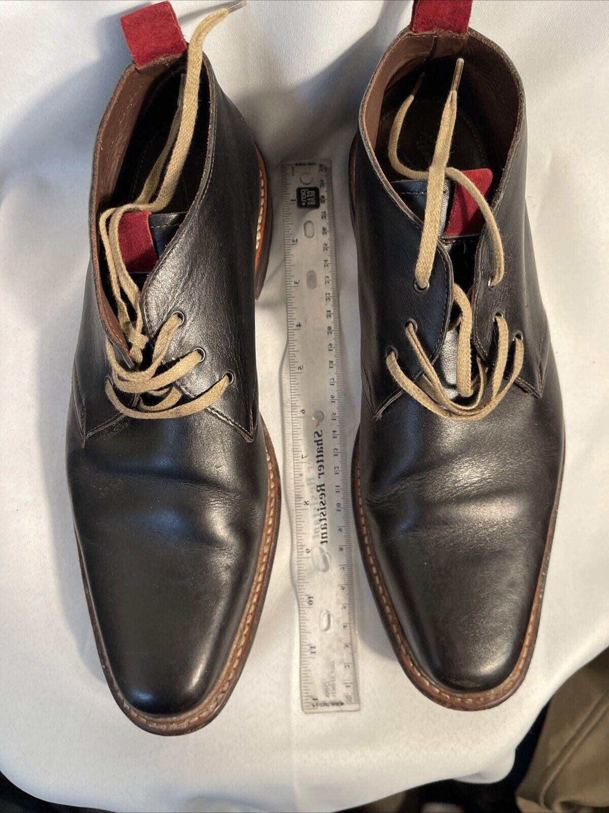 Designer Floris Van Bommel Leather Shoes Chukka Boots 8 1/2 Size US 8.5 / EU 41-42 - 3 Thumbnail