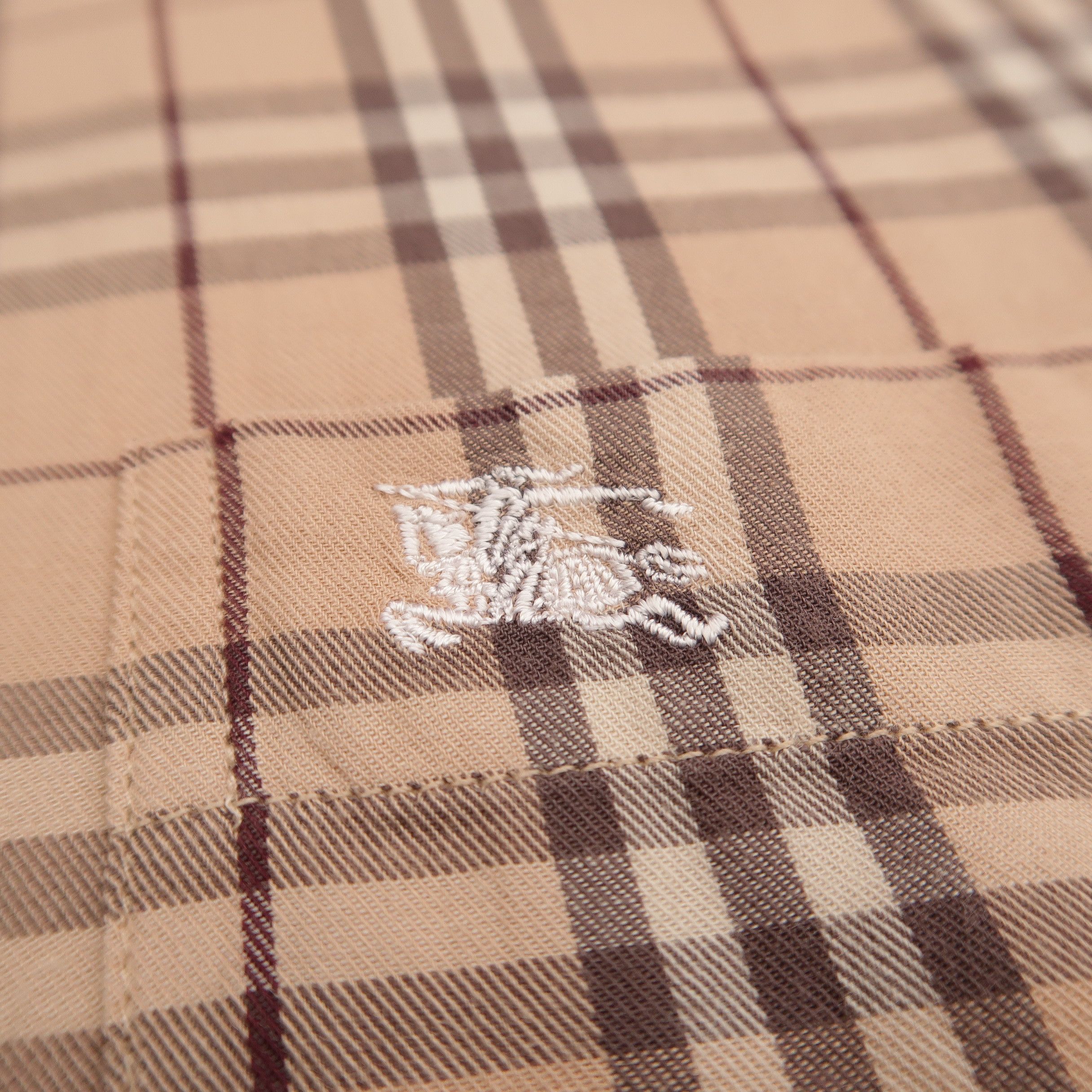 Burberry Burberry London Nova Check Cream Old Money Shirt Rare Size US L / EU 52-54 / 3 - 5 Thumbnail