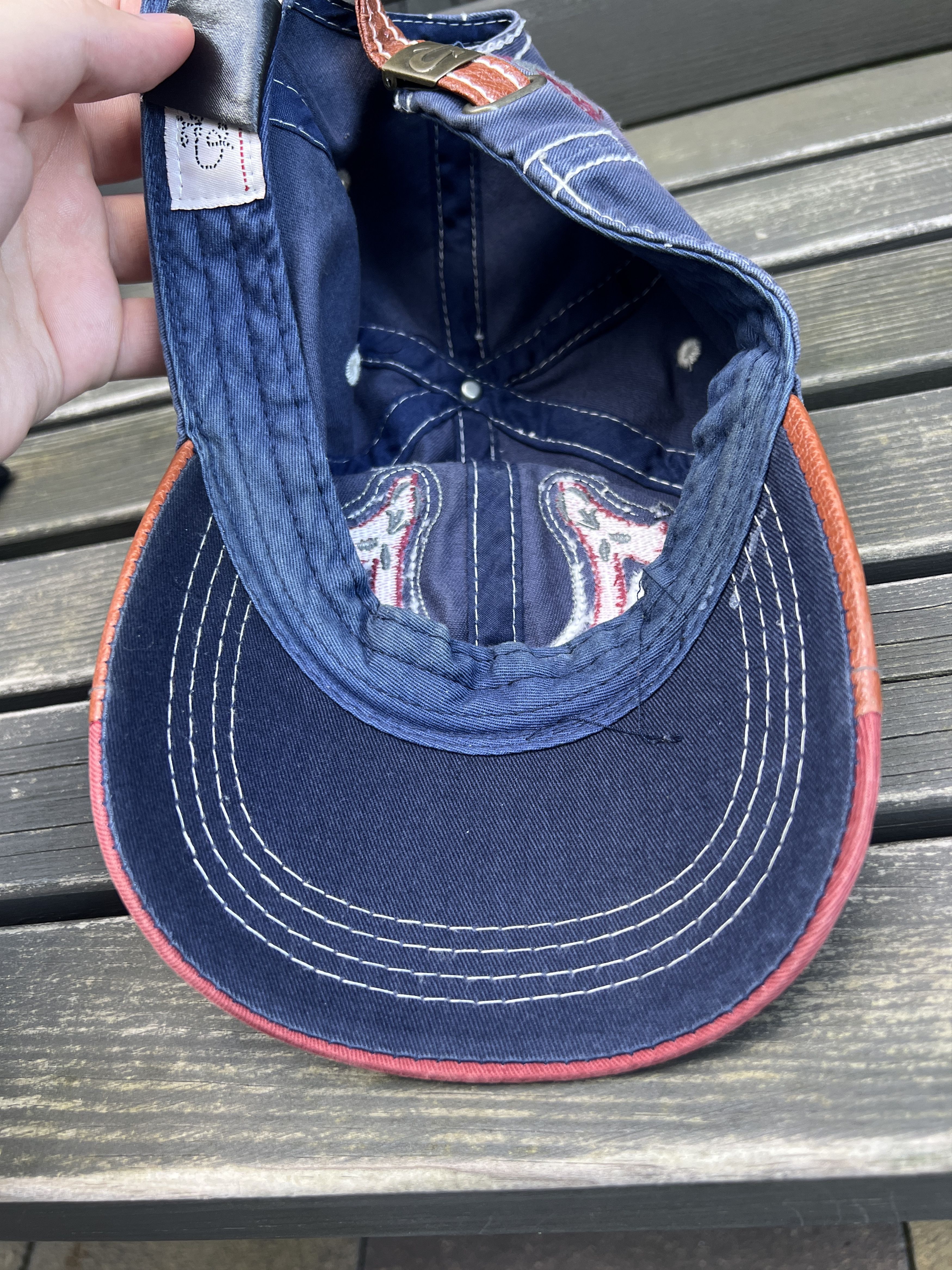 True Religion True Religion Vintage Y2K Distressed Cap Size ONE SIZE - 9 Thumbnail