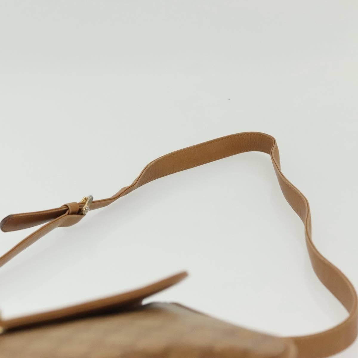 Celine CELINE Macadam Canvas Shoulder Bag Pvc Beige Gold Size ONE SIZE - 9 Thumbnail