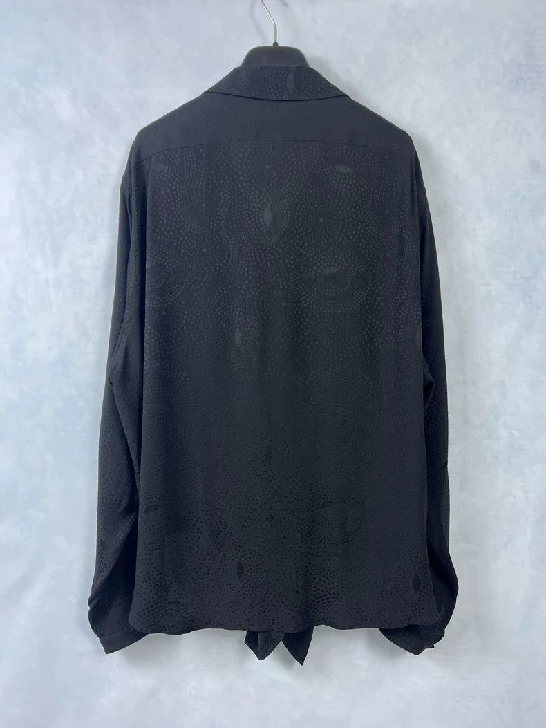 Yves Saint Laurent Saint Laurent20ss Mulberry Silk Polka-Dot Fireworks Shirt 2 Size US XXS / EU 40 - 2 Thumbnail