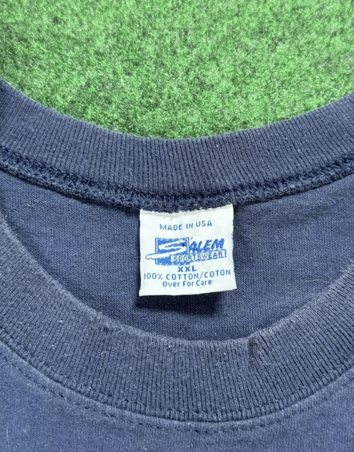 MLB × Salem Sportswear × Vintage Vintage 90s Cleveland Indians #7 Salem Sportswear Tank Top Size US XXL / EU 58 / 5 - 3 Thumbnail
