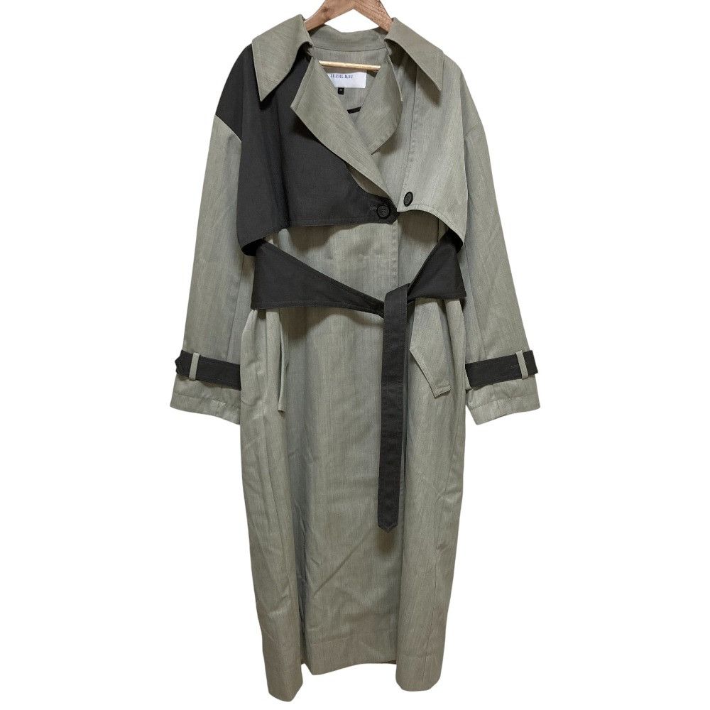 Other Other LE CIEL BLEU Wrapped Trench Coat Trench Coat Textile Outerwear 25S69302 DUTY FREE for USA Size ONE SIZE - 1 Thumbnail