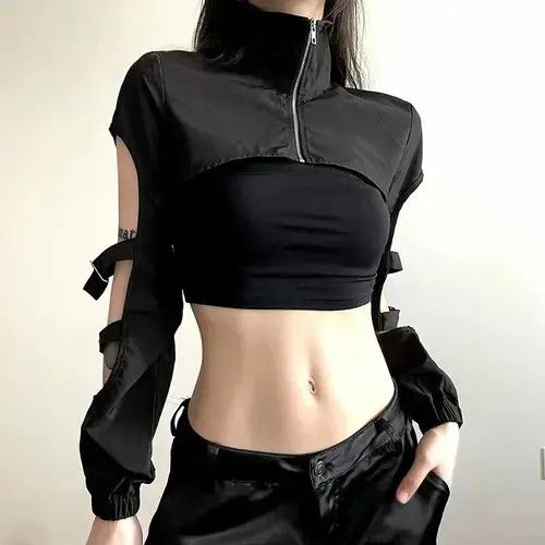 Japanese Brand × Vintage Goth Dark Hollow Out Techwear Fashion Cargo Size ONE SIZE - 1 Thumbnail