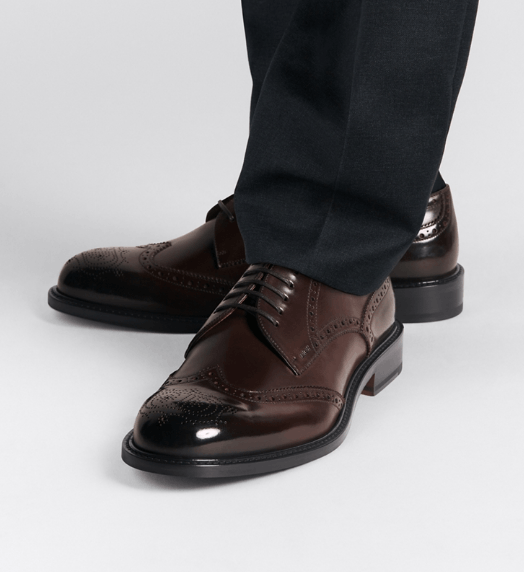 Dior o1w1db10426 3DE387 Embassy Derby Brogue Shoes in Brown Size US 9 / EU 42 - 6 Thumbnail