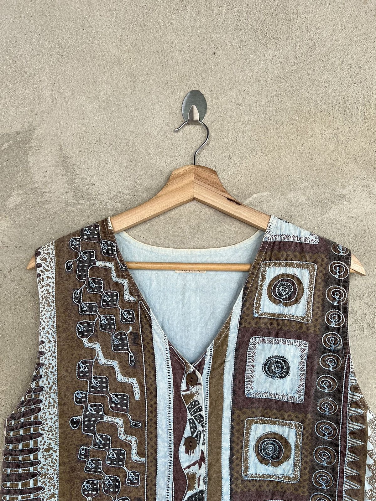 Vintage Vintage Venticello Art Vest Size US M / EU 48-50 / 2 - 3 Thumbnail