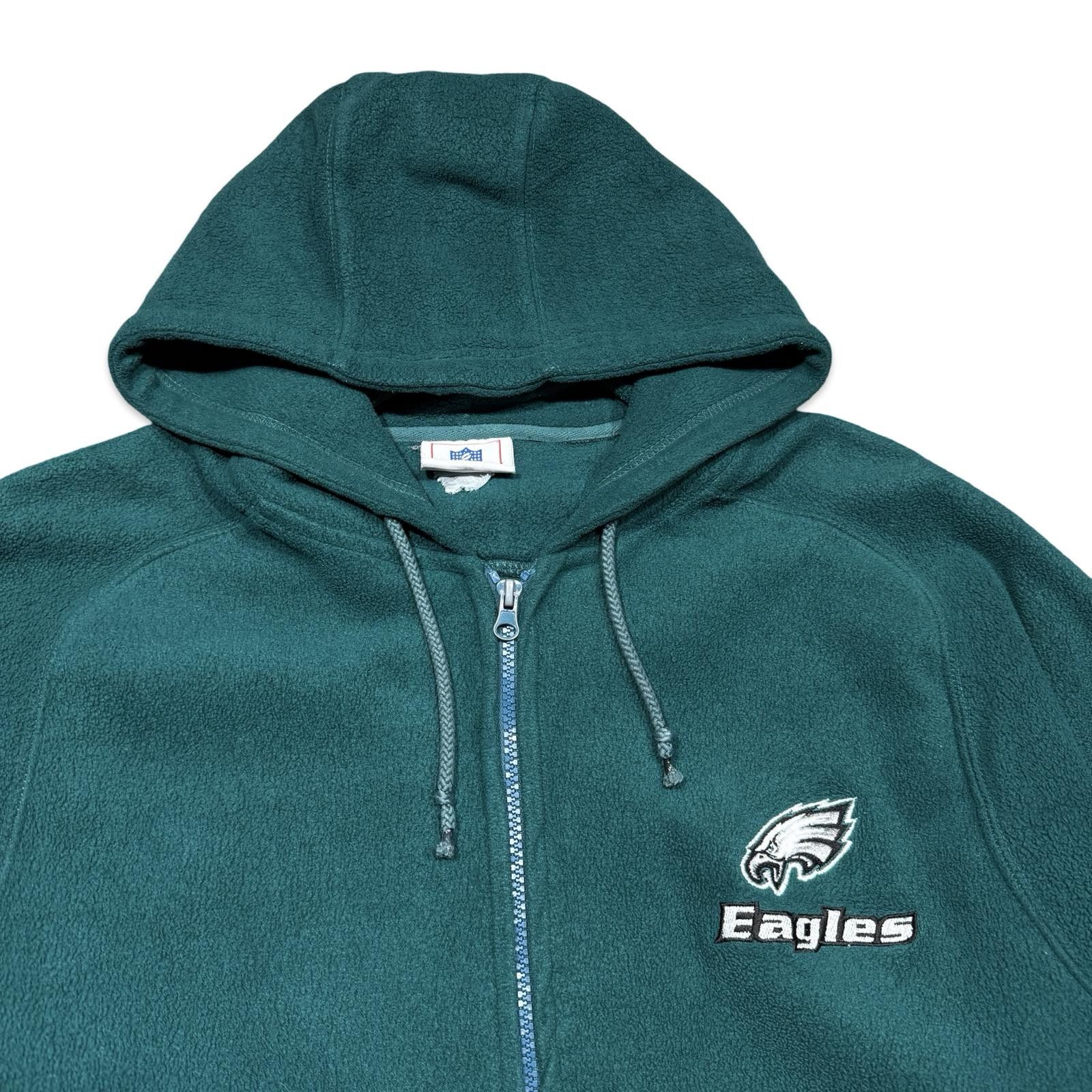 NFL Philadelphia Eagles Fleece Zip Up Hoodie Size US XL / EU 56 / 4 - 3 Thumbnail
