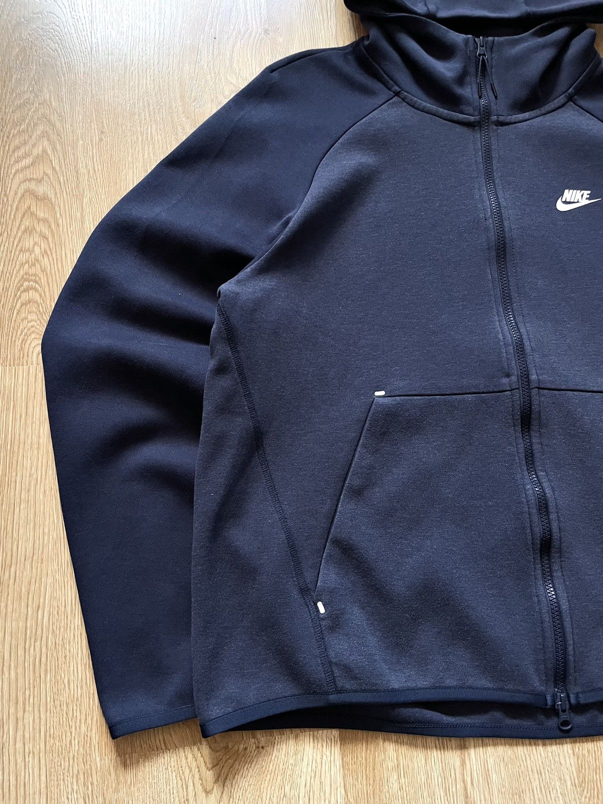 Nike Nike Tech Fleece Drill Zip Up Hoodie Sweatshirt Size US XL / EU 56 / 4 - 6 Thumbnail