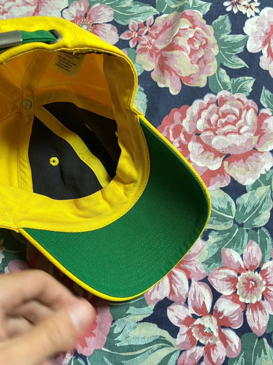 Other Nike Logo Vintage Cap Yellow Rare Y2K Size ONE SIZE - 11 Thumbnail