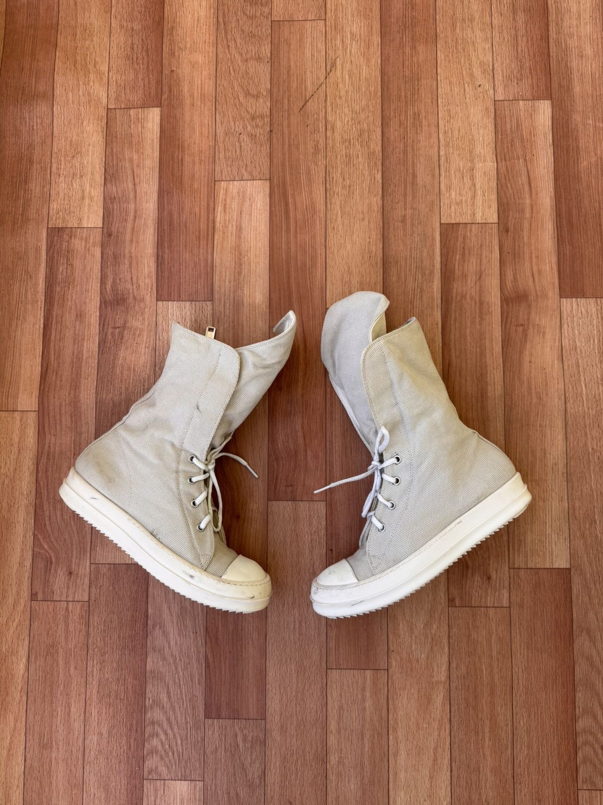 Rick Owens 🕷️🔥Rare Rick drkshdw Sneakers Size US 8.5 / IT 38.5 - 3 Thumbnail