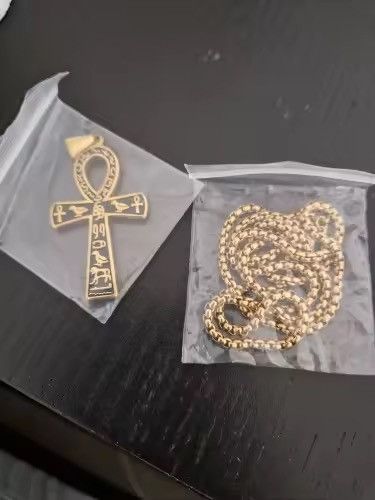 Jewelry Ankh Cross Pendant Necklace Size ONE SIZE - 3 Thumbnail