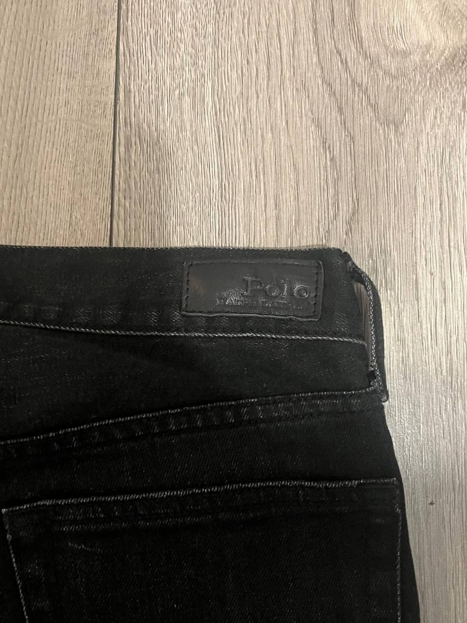 Polo Ralph Lauren Polo Ralph Lauren Black/Red Side Stripe Denim Jeans Men Sz27 Size US 27 - 7 Thumbnail