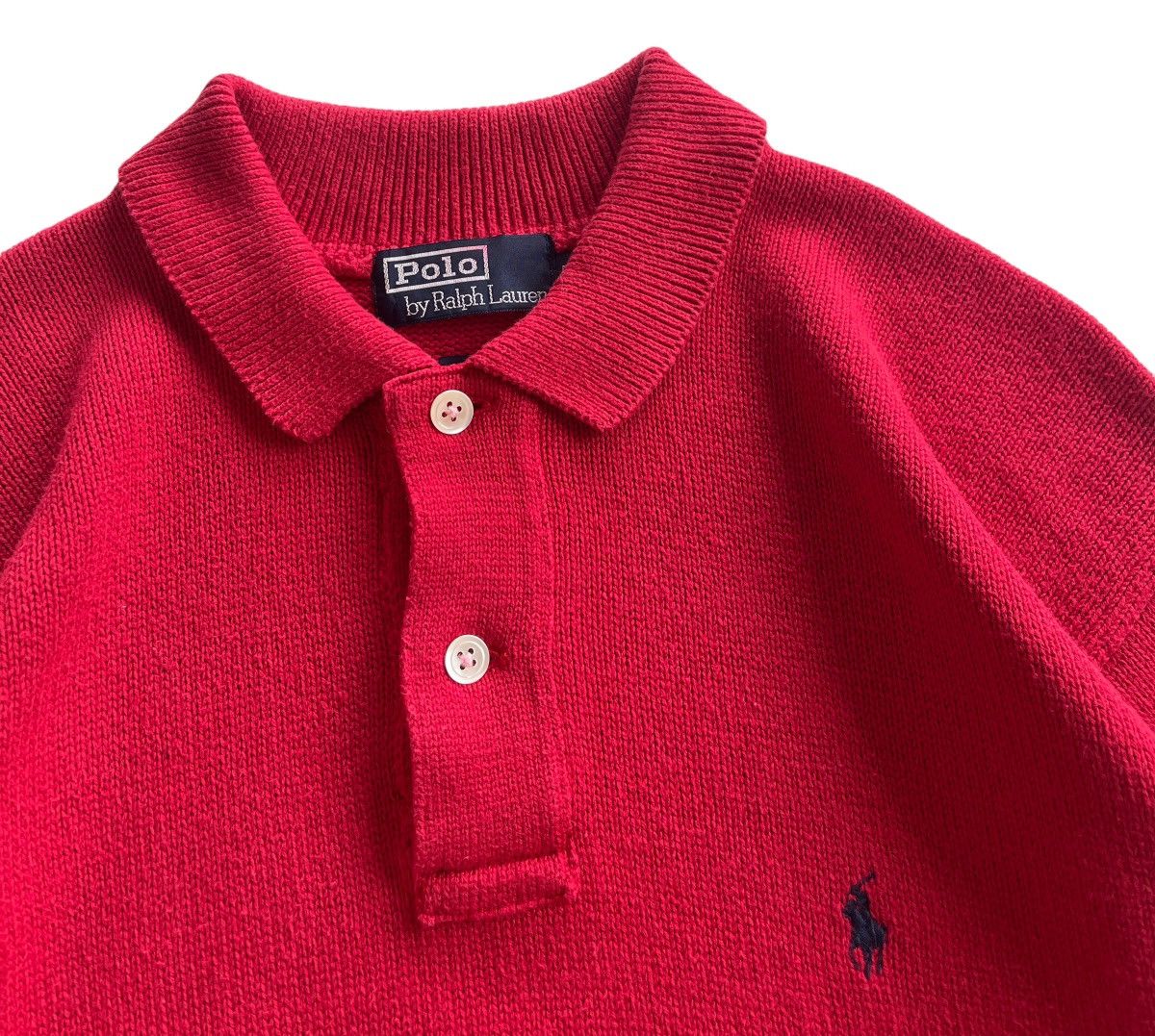 Polo Ralph Lauren 90s Polo Ralph Lauren Jumper Knitwear Size US M / EU 48-50 / 2 - 2 Thumbnail