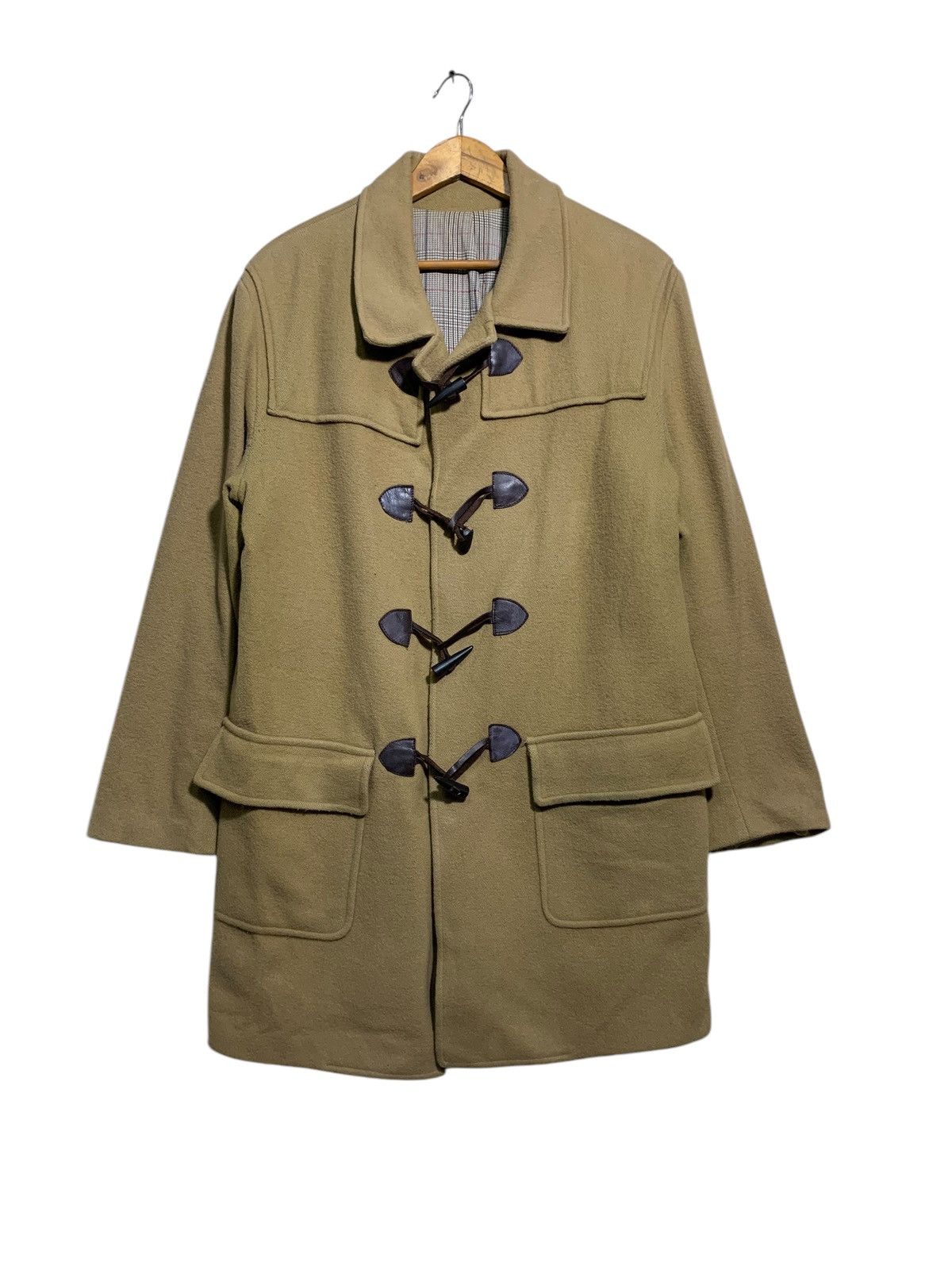 Christian Dior Monsieur × Dior 🔥CHRISTIAN DIOR WOOL DUFFLE COATS BROWN Size US M / EU 48-50 / 2 - 2 Thumbnail