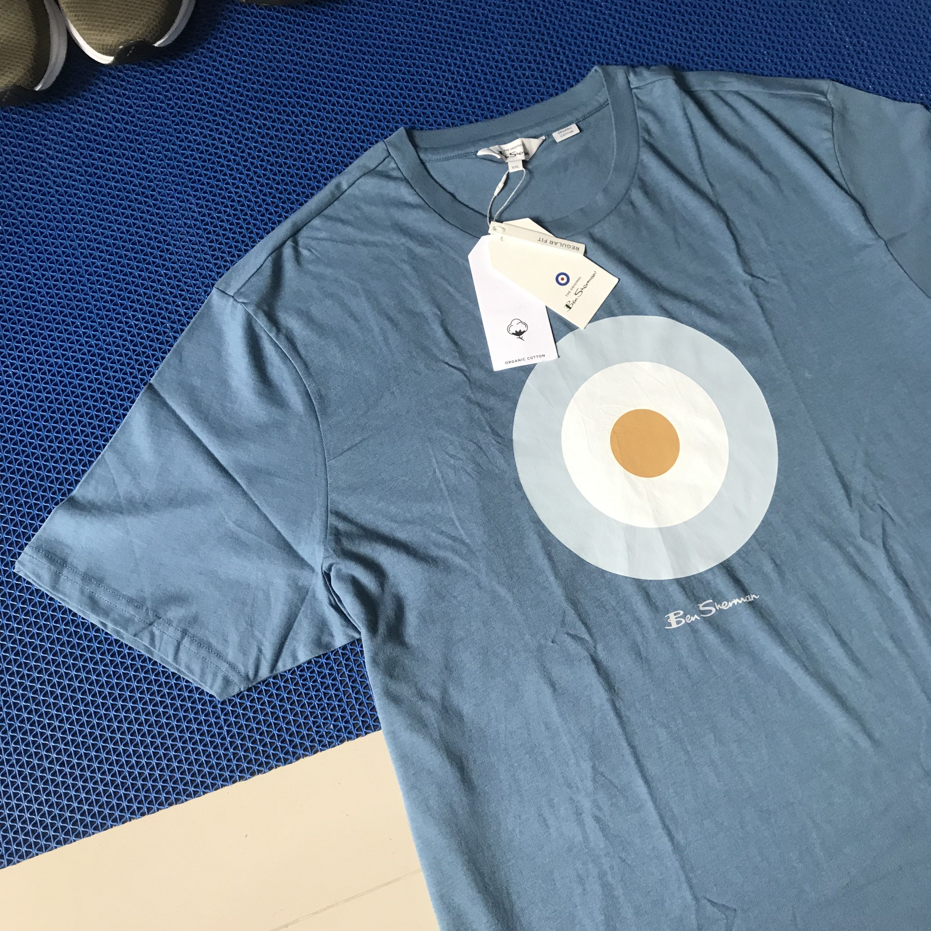 Ben Sherman × Hysteric Glamour Ben Sherman mods Target Blue Shadow T-Shirt new XXL Size US XXL / EU 58 / 5 - 14 Thumbnail