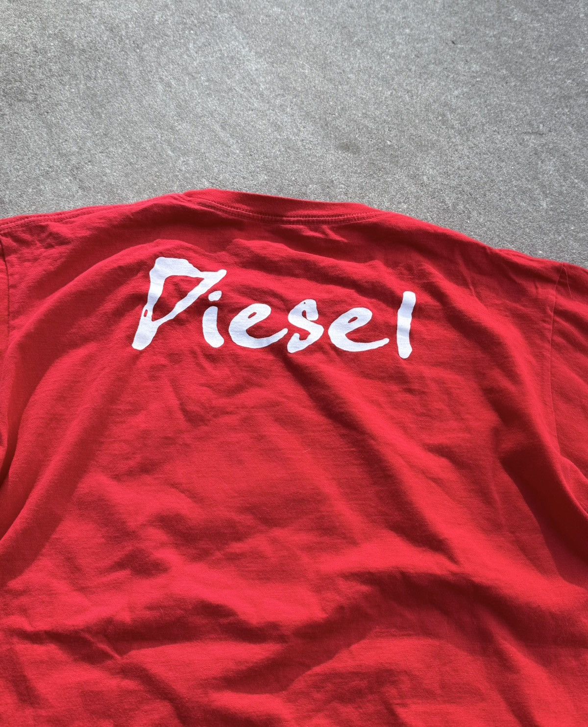 Diesel × Vintage Vintage Diesel Y2K avantgarde streetwear T-shirt Size US L / EU 52-54 / 3 - 9 Thumbnail